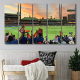 Sydney Cricket Ground, Stadium Canvas, Sport Art, Gift for him, Multi Panels B, Canvas Prints Wall Art Decor