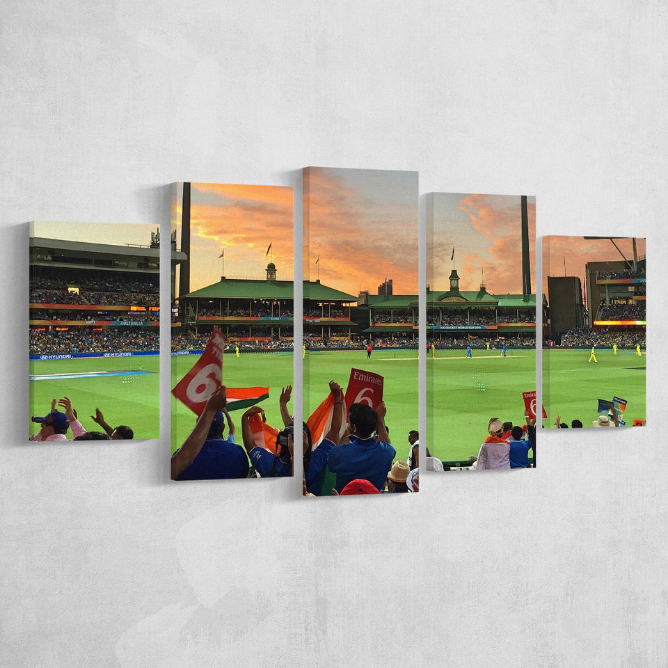 Sydney Cricket Ground, Stadium Canvas, Sport Art, Large Canvas, Multi Panels, Canvas Prints Wall Art Decor