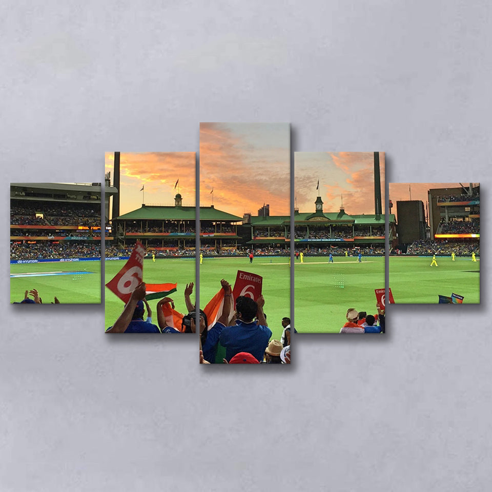Sydney Cricket Ground, Stadium Canvas, Sport Art, Large Canvas, Multi Panels, Canvas Prints Wall Art Decor