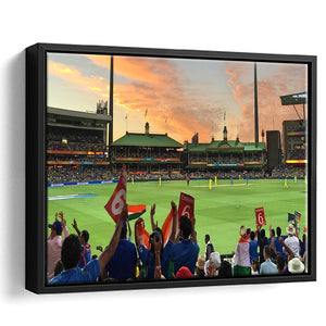 Sydney Cricket Ground, Stadium Canvas, Sport Art, Gift for him, Framed Canvas Prints Wall Art Decor, Framed Picture