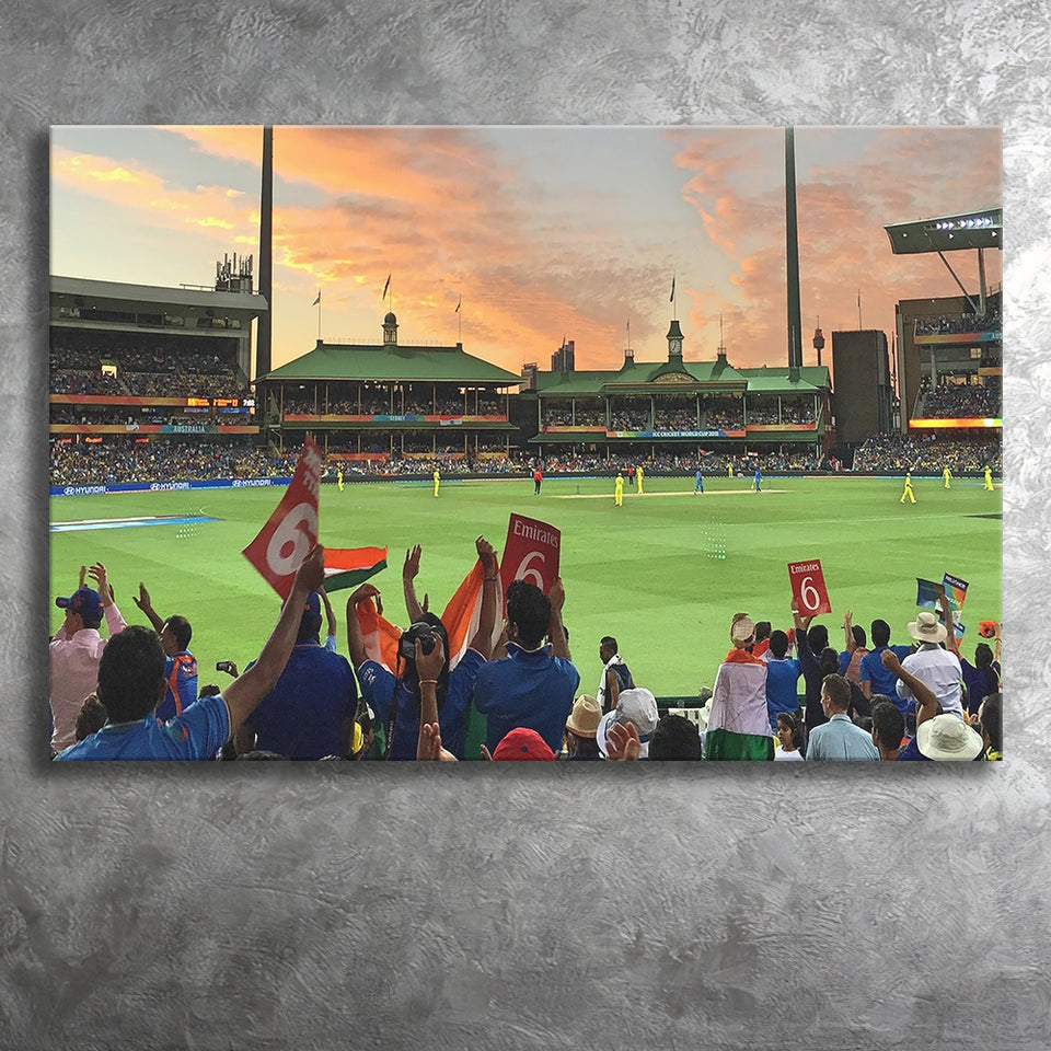 Sydney Cricket Ground, Stadium Canvas, Sport Art, Gift for him, Fan Gift, Canvas Prints Wall Art Decor