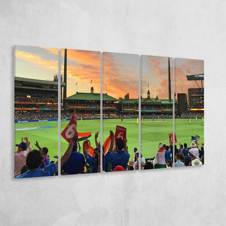 Sydney Cricket Ground, Stadium Canvas, Sport Art, Gift for him, Multi Panels B, Canvas Prints Wall Art Decor