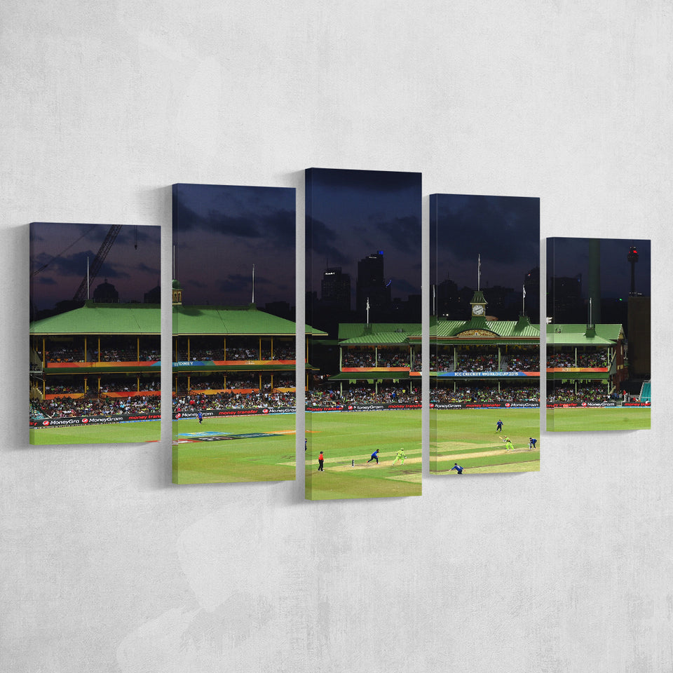 Sydney Cricket Ground in Australia, Stadium Canvas, Sport Art, Large Canvas, Multi Panels, Canvas Prints Wall Art Decor