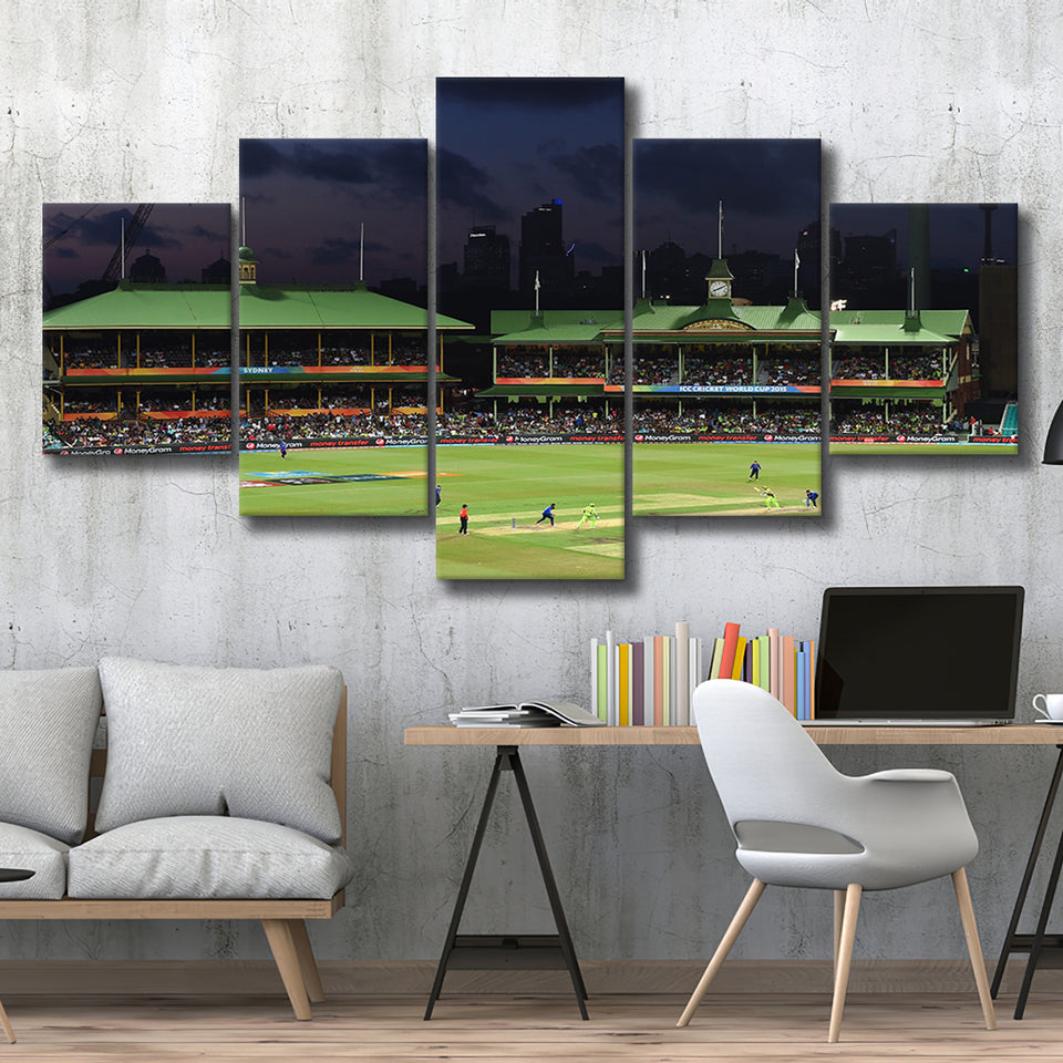 Sydney Cricket Ground in Australia, Stadium Canvas, Sport Art, Large Canvas, Multi Panels, Canvas Prints Wall Art Decor