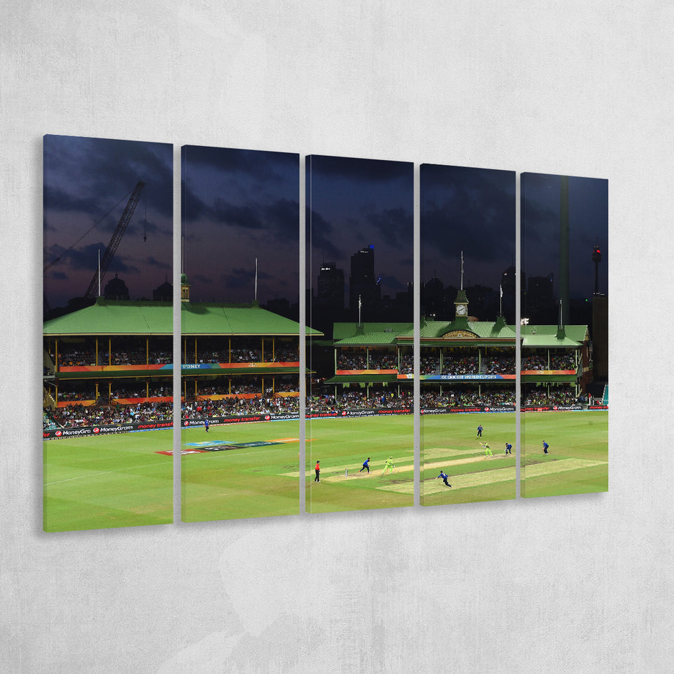 Sydney Cricket Ground in Australia, Stadium Canvas, Sport Art, Gift for him, Multi Panels B, Canvas Prints Wall Art Decor
