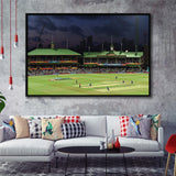 Sydney Cricket Ground in Australia, Stadium Canvas, Sport Art, Gift for him, Framed Canvas Prints Wall Art Decor, Framed Picture
