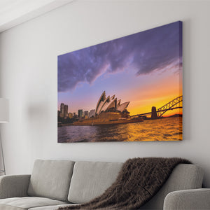 Sydney Opera House Australia Canvas Wall Art - Canvas Prints, Prints For Sale, Painting Canvas,Canvas On Sale