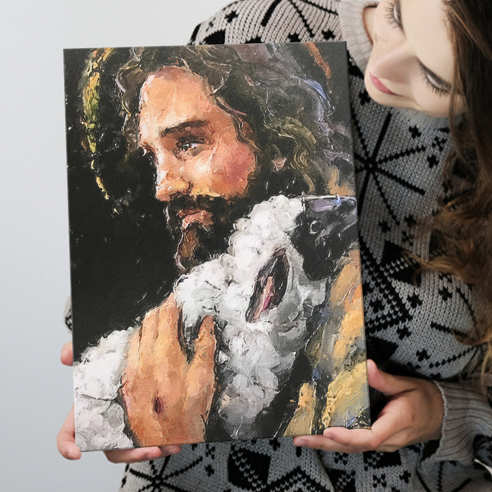 Sympathy Gift Loss Of Life Gift Back In His Arms Canvas Prints Wall Art - Painting Canvas, Art Prints, Wall Decor