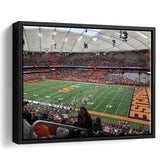 Syracuse Orange Stadium Framed Canvas Prints Carrier Dome Stadium Wall Art,Sport Stadium Art Prints, Fan Gift