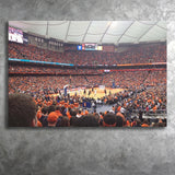 Syracuse Orange Stadium Canvas Prints Carrier Dome Wall Art Basketball,Sport Stadium Art Prints, Fan Gift, Wall Decor
