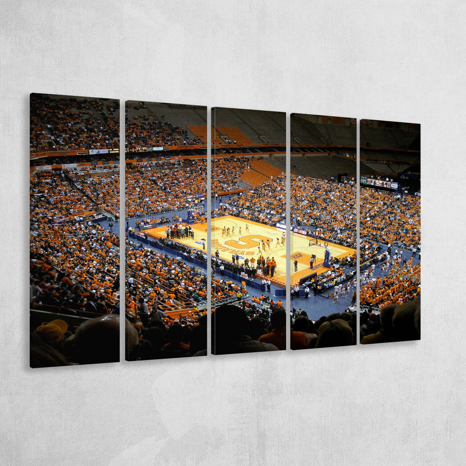Syracuse University Stadium Canvas Prints Carrier Dome Stadium Wall Art,Multi Panels B,Sport Stadium Art Prints, Fan Gift