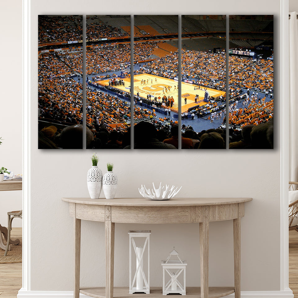 Syracuse University Stadium Canvas Prints Carrier Dome Stadium Wall Art,Multi Panels B,Sport Stadium Art Prints, Fan Gift