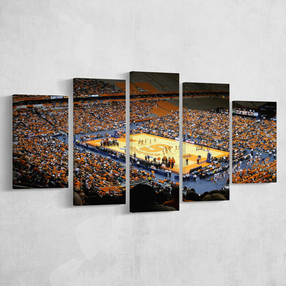 Syracuse University Stadium Canvas Prints Carrier Dome Stadium Wall Art,Multi Panels,Sport Stadium Art Prints, Fan Gift