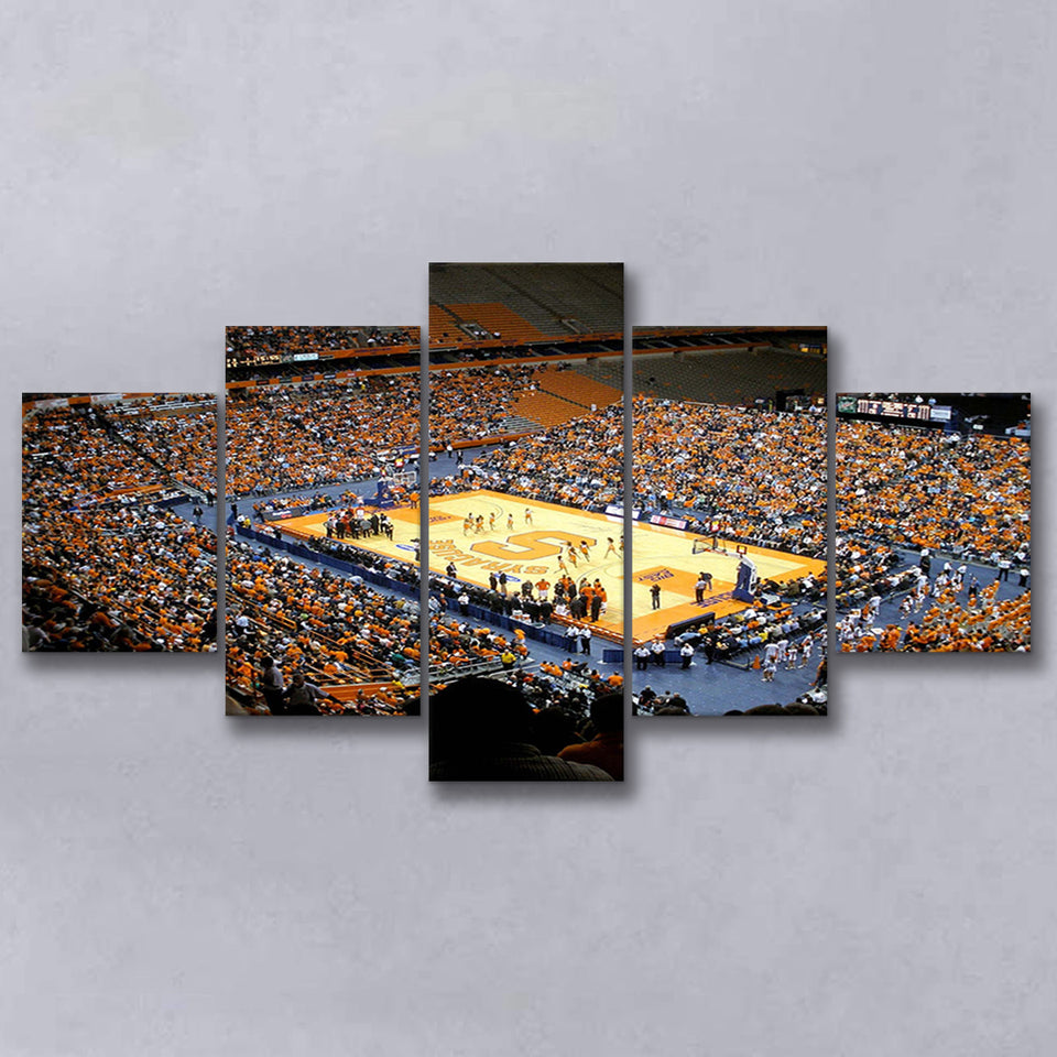 Syracuse University Stadium Canvas Prints Carrier Dome Stadium Wall Art,Multi Panels,Sport Stadium Art Prints, Fan Gift
