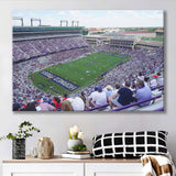 TCU Horned Frogs Wall Art Amon G Carter,Sport Stadium Art Prints, Fan Gift, Wall Decor