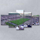 TCU Horned Frogs Wall Art Amon G Carter,Multi Panels,Sport Stadium Art Prints, Fan Gift