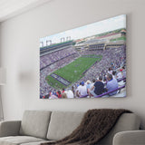 TCU Horned Frogs Wall Art Amon G Carter,Sport Stadium Art Prints, Fan Gift, Wall Decor