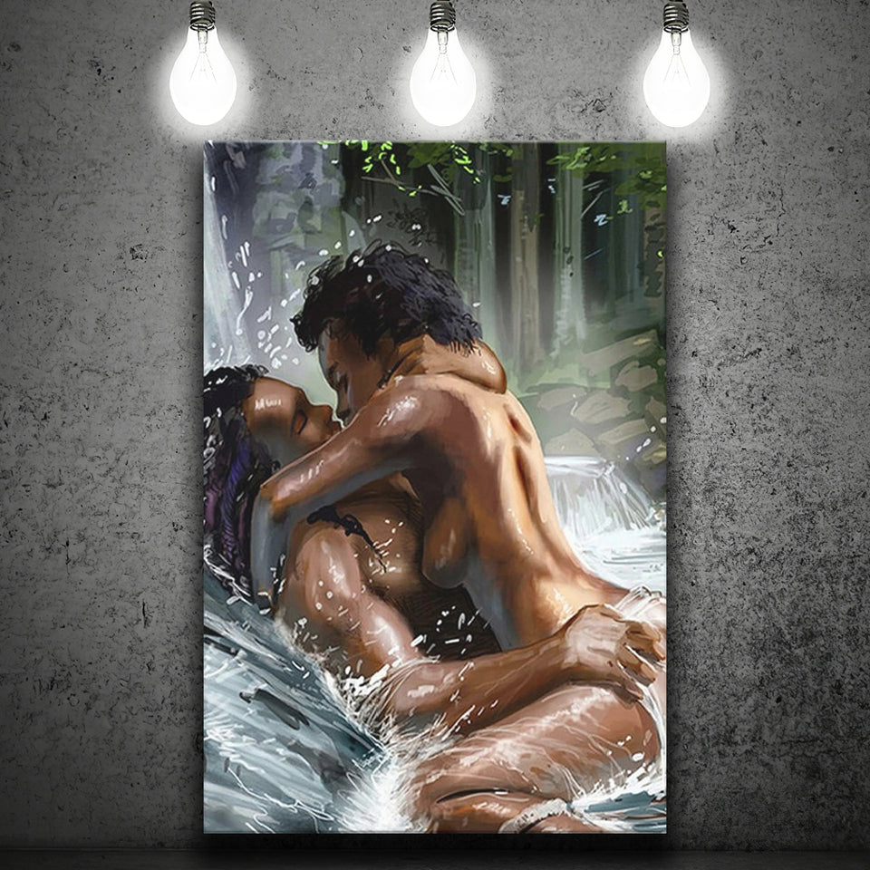 The Gardens Of Eden Canvas Prints Wall Art Home Decor - Painting Canvas,Art Prints, Ready to hang