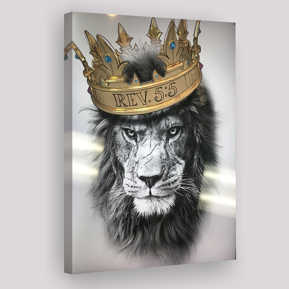 The King Canvas Prints Wall Art Home Decor - Painting Canvas,Art Prints, Ready to hang
