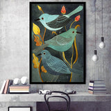 Three Little Birds Framed Art Prints Wall Decor - Art Prints, Framed Picture,For Sale, Ready to hang