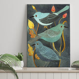 Three Little Birds Canvas Prints Wall Art Home Decor - Painting Canvas,Art Prints, Ready to hang
