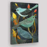 Three Little Birds Canvas Prints Wall Art Home Decor - Painting Canvas,Art Prints, Ready to hang