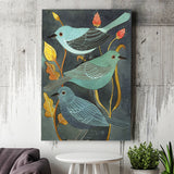 Three Little Birds Canvas Prints Wall Art Home Decor - Painting Canvas,Art Prints, Ready to hang