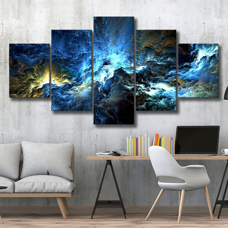 Thunder Storm Large Canvas Prints Multi Panels Wall Art Prints Home Decor