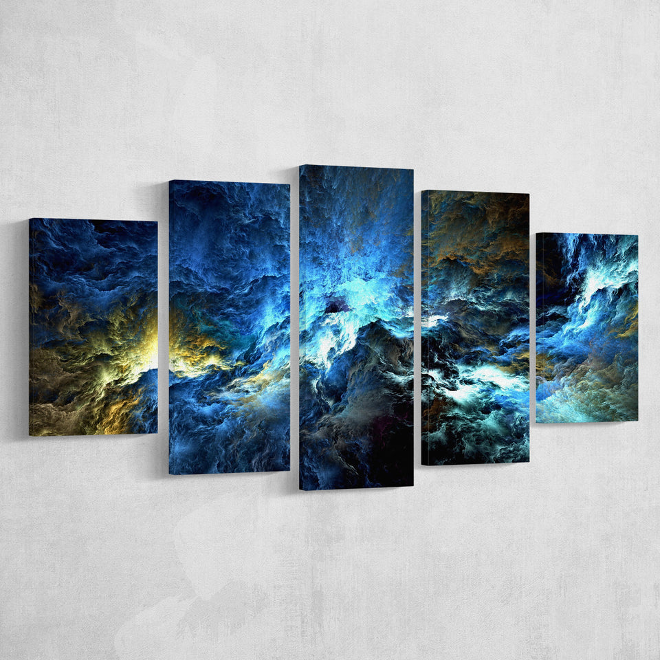 Thunder Storm Large Canvas Prints Multi Panels Wall Art Prints Home Decor