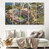 Tiaa Bank Field, Jacksonville Jaguars Stadium, American Football 5 Pieces B Canvas Prints Wall Art - Painting Canvas,Multi Panel,Fan Gift