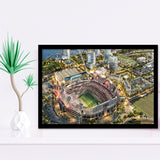 Tiaa Bank Field, Jacksonville Jaguars Stadium, American Football Art Prints Wall Decor - Painting Prints, Wall Art, Fan Gift,For Sale