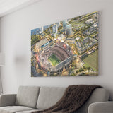 Tiaa Bank Field, Jacksonville Jaguars Stadium, American Football Canvas Prints Wall Art - Painting Canvas, Wall Decor, Fan Gift,Art Prints