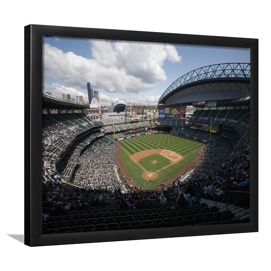 T Mobile Park, Stadium Canvas, Sport Art, Gift for him, Framed Art Prints Wall Art Decor, Framed Picture