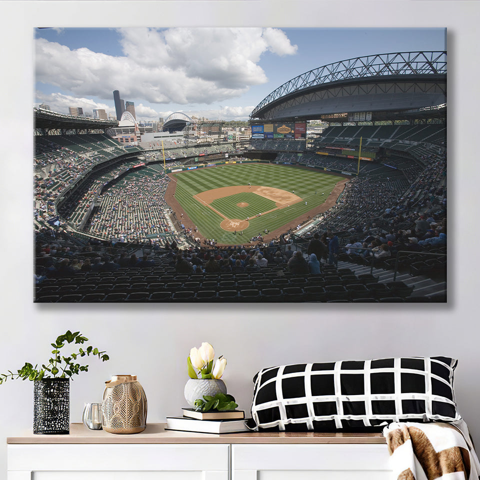 T Mobile Park, Stadium Canvas, Sport Art, Gift for him, Fan Gift, Canvas Prints Wall Art Decor