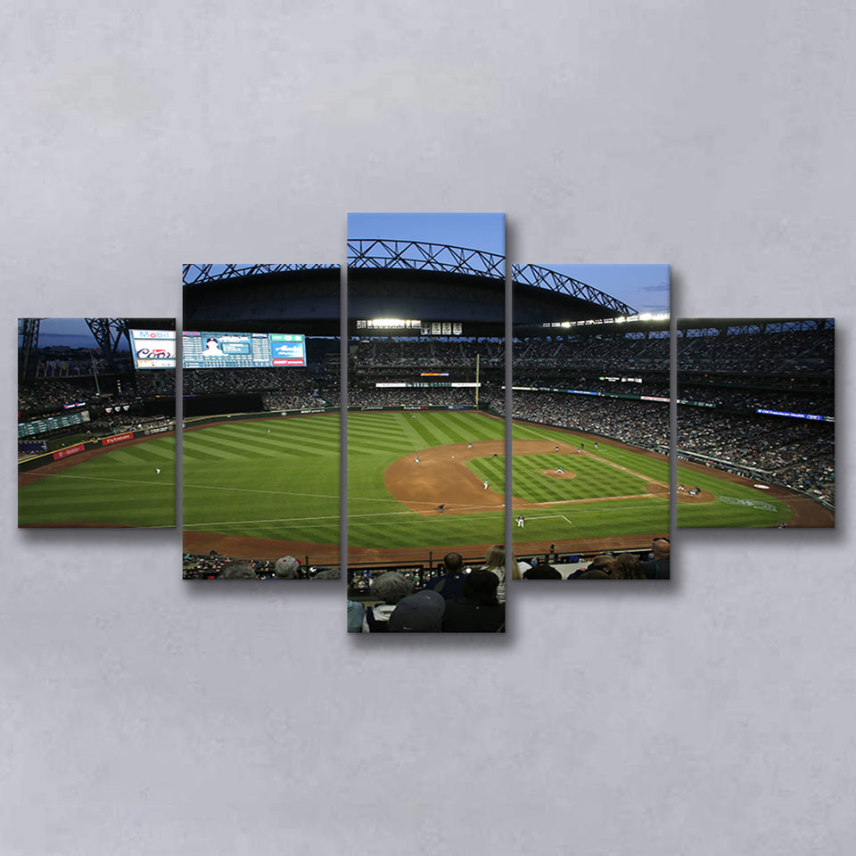 T Mobile Park Stadium, Stadium Canvas, Sport Art, Large Canvas, Multi Panels, Canvas Prints Wall Art Decor