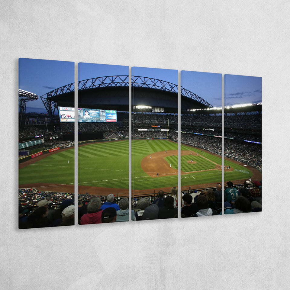 T Mobile Park Stadium, Stadium Canvas, Sport Art, Gift for him, Multi Panels B, Canvas Prints Wall Art Decor