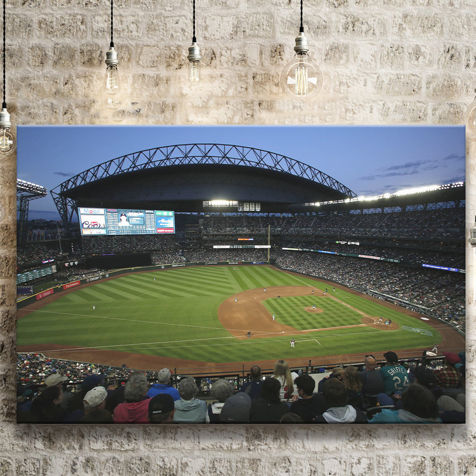 T Mobile Park Stadium, Stadium Canvas, Sport Art, Gift for him, Fan Gift, Canvas Prints Wall Art Decor