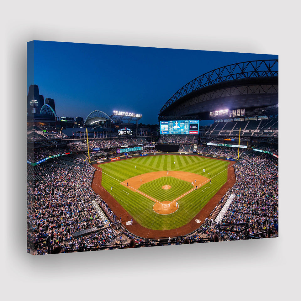 T mobile Park in Seattle, Stadium Canvas, Sport Art, Gift for him, Fan Gift, Canvas Prints Wall Art Decor