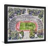 Taca de Portugal Estadio Nacional Stadium Watercolor, Sport Prints Fan Gift, Framed Art Prints Wall Art Decor
