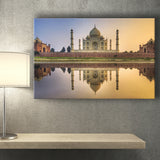 Taj Mahal Mausoleum Canvas Prints Wall Art - Painting Canvas, Wall Decor, Canvas Art, For Sale