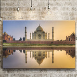 Taj Mahal Mausoleum Canvas Prints Wall Art - Painting Canvas, Wall Decor, Canvas Art, For Sale