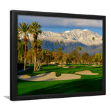 Tamarisk Country Club Hole 17, Rancho Mirage, California, Golf Sport Print, Golf Lover, Framed Art Prints Home Decor