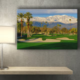 Tamarisk Country Club Hole 17, Rancho Mirage, California, Golf Art Print, Golf Lover, Canvas Prints Wall Art Decor