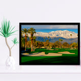 Tamarisk Country Club Hole 17, Rancho Mirage, California, Golf Sport Print, Golf Lover, Framed Art Prints Home Decor