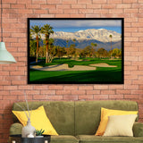 Tamarisk Country Club Hole 17, Rancho Mirage, California, Golf Sport Print, Golf Lover, Framed Art Prints Home Decor