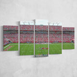 Tampa Bay Buccaneers Stadium Canvas Prints Raymond Stadium,Multi Panels,Sport Stadium Art Prints, Fan Gift