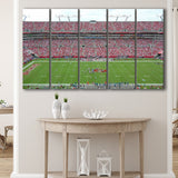 Tampa Bay Buccaneers Stadium Canvas Prints Raymond Stadium,Multi Panels B,Sport Stadium Art Prints, Fan Gift