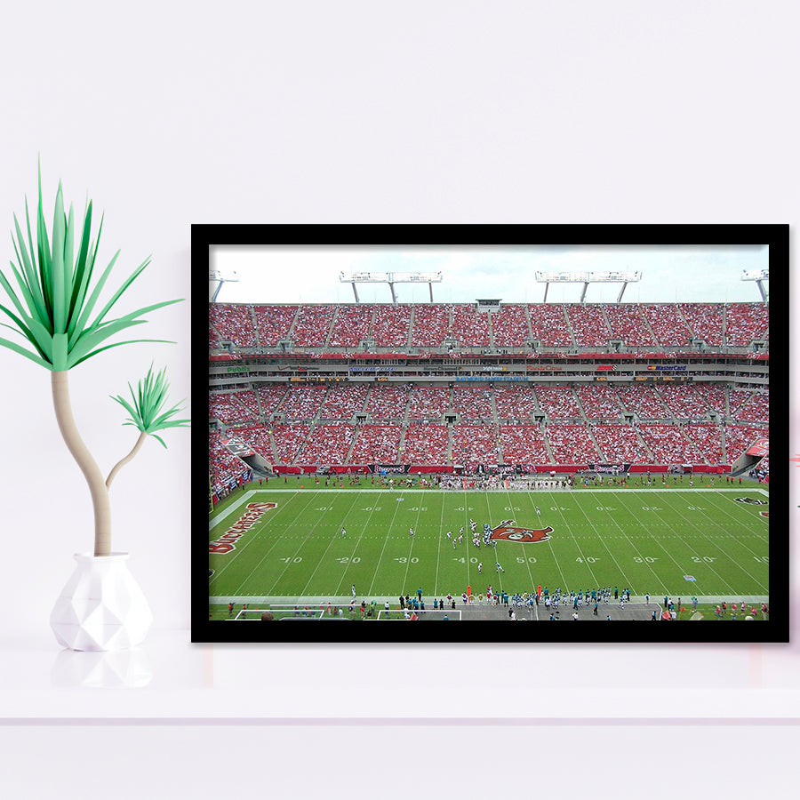 Tampa Bay Buccaneers Stadium Art Prints Raymond Stadium,Sport Stadium Art Prints, Fan Gift, Wall Decor