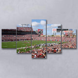 Tampa Bay Buccaneers Stadium Canvas Prints Stadium Wall Art,Multi Panels,Sport Stadium Art Prints, Fan Gift