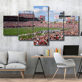 Tampa Bay Buccaneers Stadium Canvas Prints Stadium Wall Art,Multi Panels,Sport Stadium Art Prints, Fan Gift